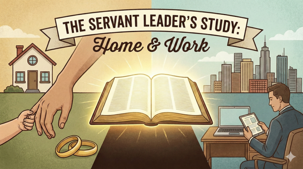 The Servant Leader’s Study: Home & Work For Men