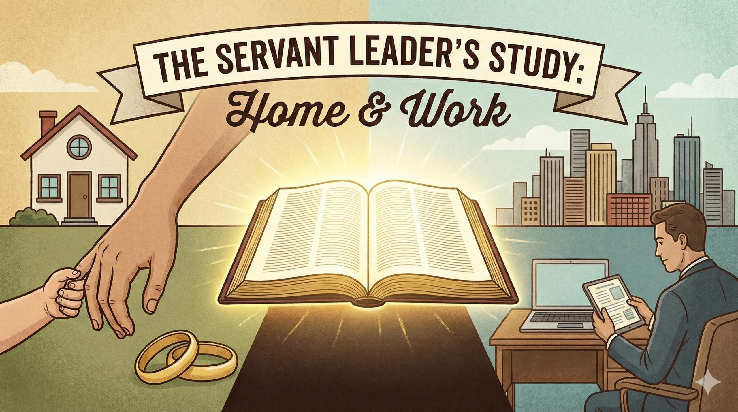 The Servant Leader’s Study: Home & Work For Men